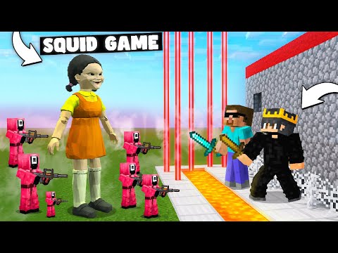 Squid Game vs Security House in Minecraft with @ProBoiz95