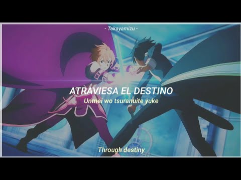 Sword Art Online Alicization OP 2  Full AMV ||『Resister - Asca』|| Sub Español + Romaji + English