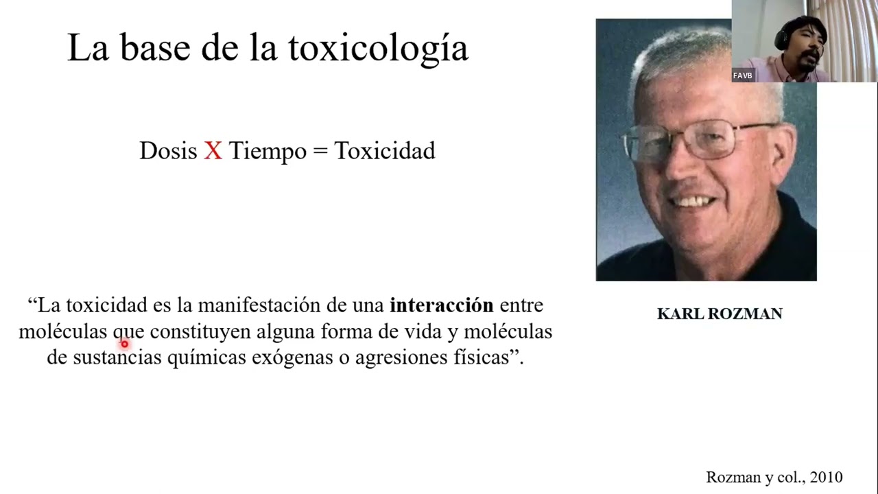LA IMPORTANCIA DE LA TOXICOCINÉTICA EN LOS ESTUDIOS DE TOXICIDAD AGUDA Y CRÓNICA