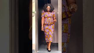 GORGEOUS AND ELEGANT ANKARA SKIRT AND BLOUSE #zamakalefashion #latestafricaprint #latestafricaprint