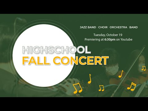 APIS Seoul HS Fall Concert 2021