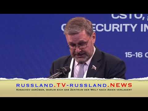 Kosachev darüber, warum sich das Zentrum der Welt nach Asien verlagert