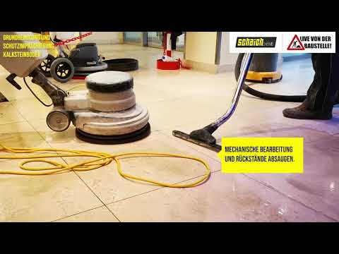 🇩🇪/🇦🇹 - Grundreinigung und Schutzimprägnierung Kalksteinboden     18