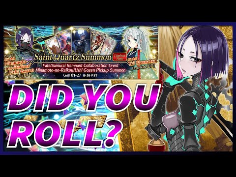 The WORST Spook I Can Possibly Get | Fate/Samurai Remnant × FGO Ushi Gozen & Yui Shousetsu Gacha
