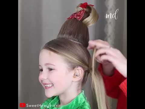 CHRISTMAS HAIRSTYLE cindy lou who hair