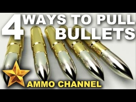 YouTube video about: How to take apart a bullet?