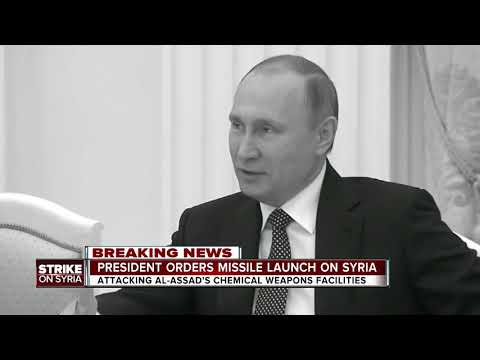 President orders missile launch on Syria