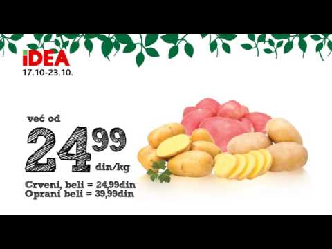 Idea voće i povrće 10. - 16.10.2016.