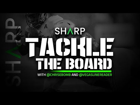 Tackle The Board NFL Week 8 Picks l College Football Week 9 Picks l NFL DFS