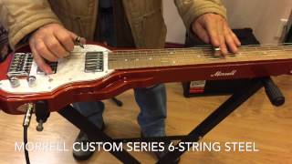Video thumbnail for Morrell Custom Series 6-String Lap Steel Guitar Made in USA by Morrell Music Company