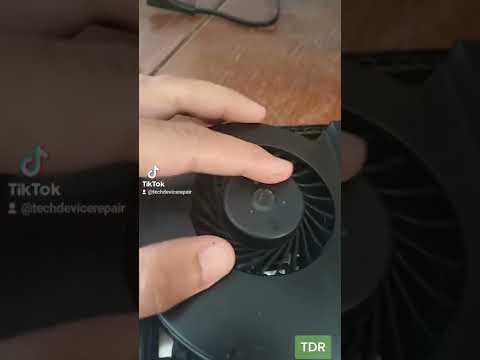 The fan is not spinning. PS4... #shorts