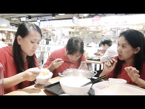 Frutos do mar chineses hotpot na praça de alimentação de mongkok