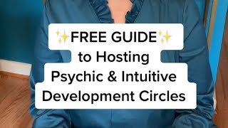Creating Your Own Psychic or Intuitive Development Circle