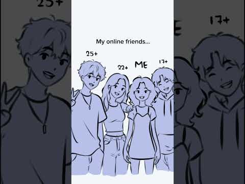 My online friends #comics #art #relatable