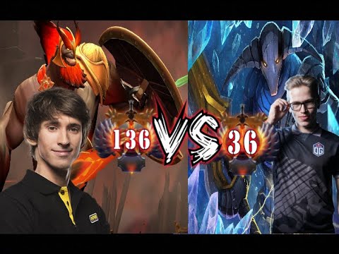 Dendi.B8 Mars VS Topson.OG Sven - 9Kmmr Battle!