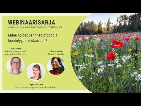 , title : 'Webinaari: Miten hoidat perinnebiotooppia luontotyypin mukaisesti?'