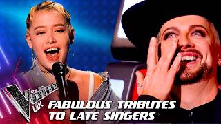 The Voice UK Singers Honour Fallen Icons