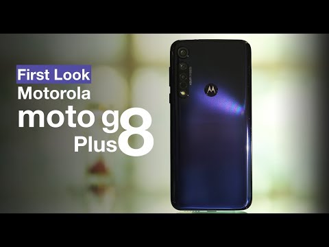 Motorola moto g8 Plus First Look | A powerful Triple Camera Smartphone