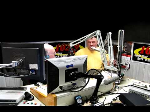 Rob Ray, Floyd Wright and Ron Sedaille on 102.9 WDRC FM VIDEO AIRCHECK 12 19 09