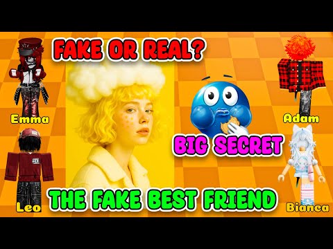 TEXT TO SPEECH Emoji Groupchat Conversations “The Fake Best Friend” Roblox Story