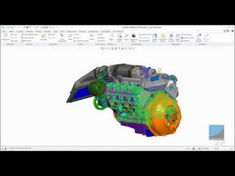 Rychlejší manipulace s průhlednou geometrií v PTC Creo Parametric 2.0