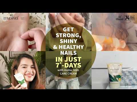 See the visible difference in just 7*-Days with moha: Nail Care Cream | Money back guarantee
