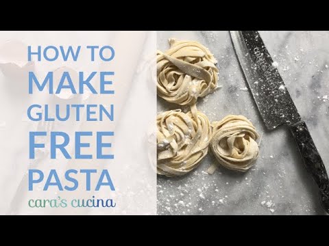 How to Make Gluten Free Pasta || Cook #withme || Cara Di Falco || Cara's Cucina