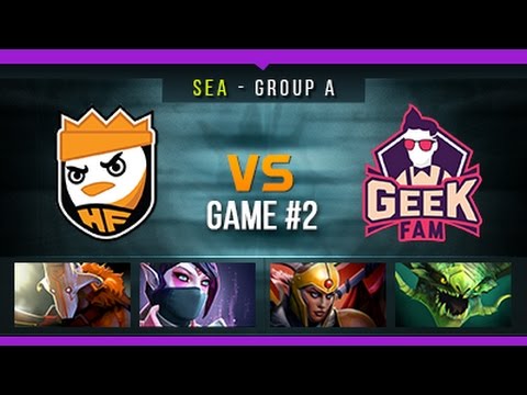 HappyFeet vs GeekFam Game 2 - Summit 7 - SEA Qualifier: Group A - @LuminousInverse