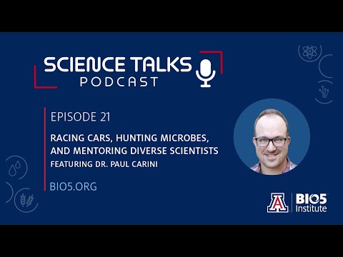 Science Talks Episode 21: Racing cars, hunting microbes, and mentoring diverse scientists