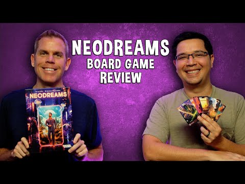 Review of Neodreams - Scifi Dream Making Board Game