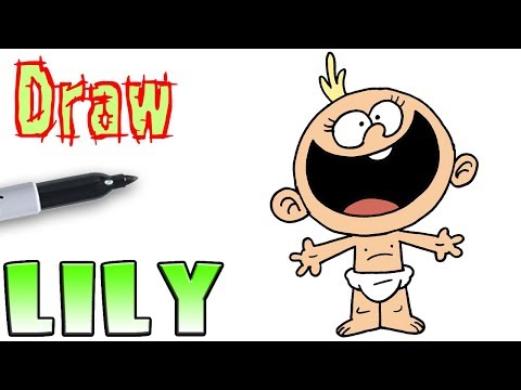 How to Draw Lily | Loud House - YouTube