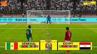 SENEGAL vs EGYPT - FINAL Africa Cup of Nations 2022 Penalty Shootout - PES 2021