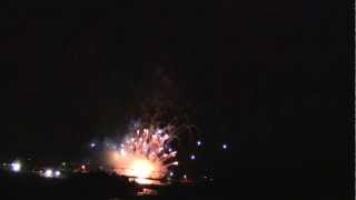 preview picture of video '常総きぬ川花火2012 スターマイン 華麗なる花火のワルツ Joso Kinugawa fireworks'