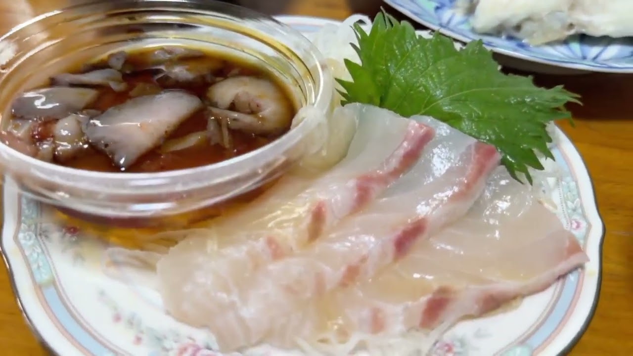 朝のご挨拶A☀️☀️漢の5分クッキング　佐賀産つくし　海鼠、鯛の刺身、しじみの味噌汁、ひのひかり、沢庵、佐賀果不知火　令和8年4月3日