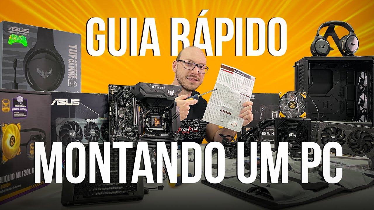 Guia rápido de montagem de PC!