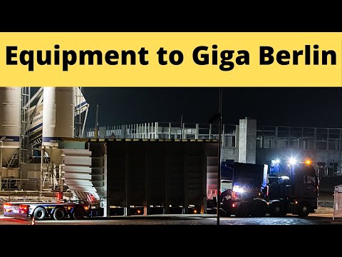 Watch Tesla Giga Berlin's Paint Shop Equipment Arriving to Giga Berlin