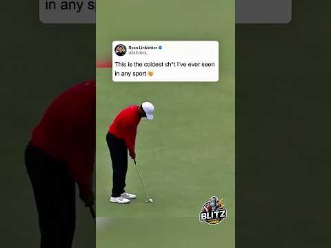Tiger was on his goat behavior with this one #tigerwoods #golf #highlights