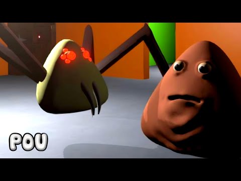 Secret Ending In POU SPIDER Horror Gameplay | Bou's Revenge