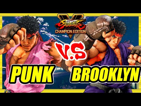 SFV CE 🔥 Punk (Ryu) vs Brooklyn Knight (Ryu) 🔥 Ranked Set 🔥 Street Fighter 5