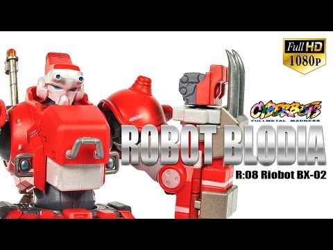 R:08 Riobot Blodia BX-02 Cyberbots diecast figure review