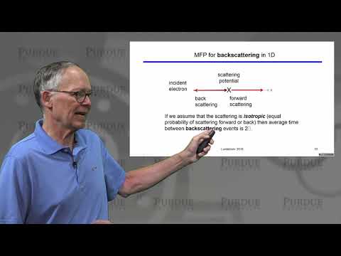 ECE Purdue Semiconductor Fundamentals L4.1: Recombination & Generation - Landauer Approach