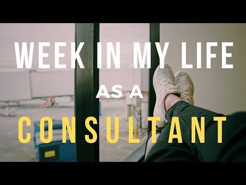 A Week in My Life as a Consultant