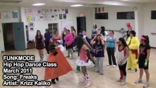 Freaks - Krizz Kaliko - FUNKMODE Adult Hip Hop Dance Class - March 2011