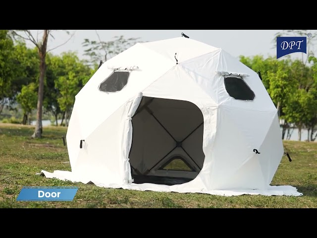 خيمة عازلة للحرارة 2.1*2.1*1.7م- تحجب الحرارة وأشع...