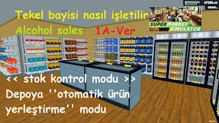Supermarket simulator 2024 full Download  Alcohol sales stok manager warehouse trainer cheat mods
