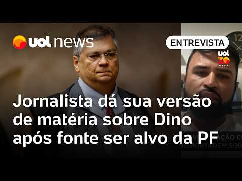Jornalista conta sua versão sobre matéria denunciando Dino após fonte ser alvo da PF