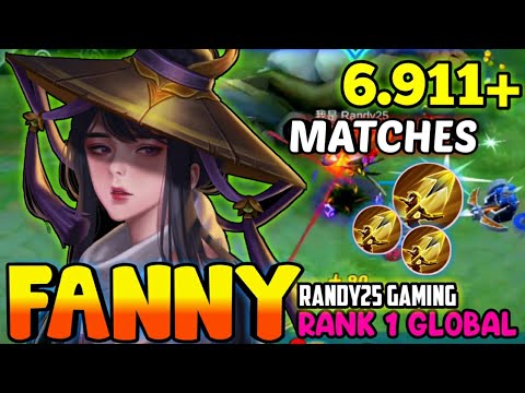 Fanny Insane Tornado Cables Kills - Top 1 Global Fanny By Randy25 Gaming - MLBB