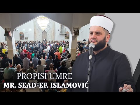 Propisi Umre⁴ᵏ  mr. Sead-ef. Islamović #hadzimehovadzamija