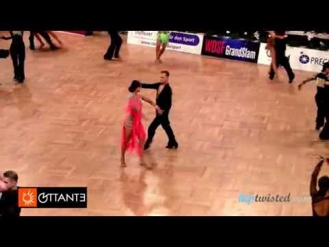 Jan Dvoracek - Malika Dzhumaeva, GOC Stuttgart 2014, WDSF Grand Slam latin, 3. round - paso doble