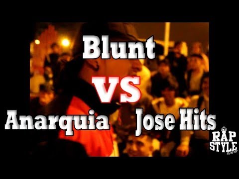 JOSE HITS vs ANARQUIA vs BLUNT -SEMIFINAL- Colectivo Rapstyle Sjl 22/11/17